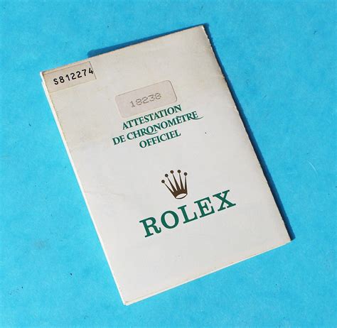 rolex original papiere